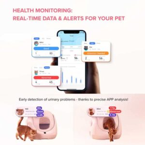 CATLINK BayMax Scooper SE PINK savaime išsivalantis automatinis išmanus kačių tualetas su APP - Image 6