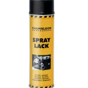 Juodi matiniai dažai aerozoliniai 0.5L CHAMAELEON