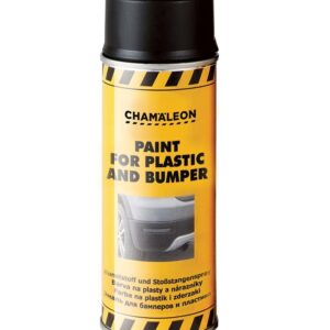 Juodi dažai plastikui ir bamperiui aerozoliniai 0.4L CHAMAELEON