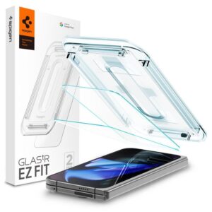 Spigen Glass tR EZ Fit (Cover 2 Pack), transparency - Google Pixel 9 Pro Fold