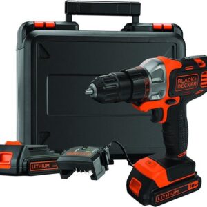 BLACK+DECKER DAUGIAFUNKCINIS ĮRANKIS 18V MT218KB 2x1,5Ah +SUKTUVO GALVUTĖ