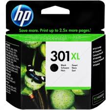 HP CH563EE ink cartridge No. 301XL, black, high capacity