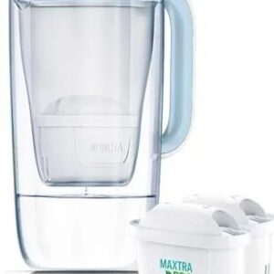 Drėkintuvas Brita Glass + 2 filtry MAXTRA PRO Pure Performance, mėlyna