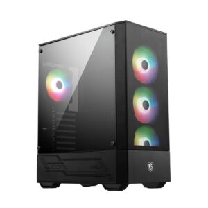 Case|MSI|MAG FORGE 112R|MidiTower|Not included|ATX|MicroATX|MiniITX|Colour Black|MAGFORGE112R