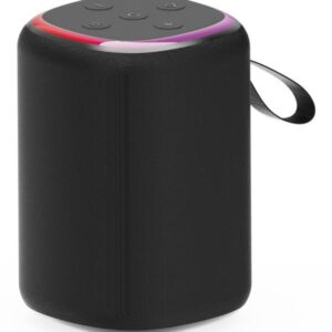 Portable Speaker|GEMBIRD|Black|Wireless|Bluetooth|SPK-BT-LED-08S