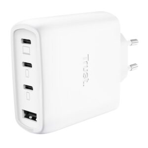 MOBILE CHARGER WALL MAXO 65W/4-PORT GAN WHITE 26068 TRUST