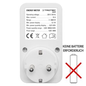 Energijos sąnaudų matuoklis TROTEC BX09 - Image 5