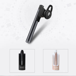 Awei Bluetooth Headset A835BL with a holder and power bank Rose gold - Image 4