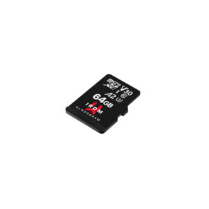 GOODRAM Memory MicroSD Card IRDM - 64GB with adapter UHS I U3 V30 A2 170MB/s - Image 2
