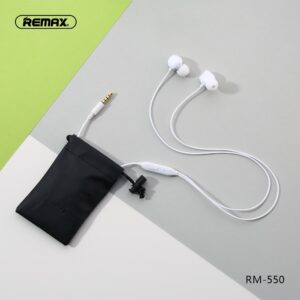 REMAX Earphones - RM-550 juodos spalvos - Image 5