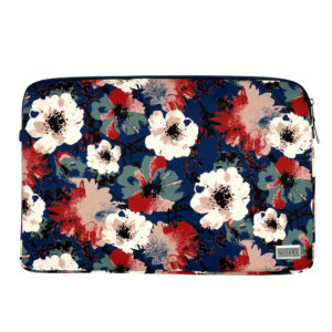Wonder Sleeve Laptop 17 inches blue and camellias - Image 2