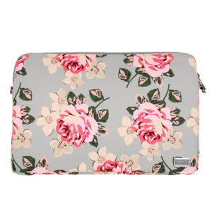Wonder Sleeve Laptop 17 inches grey and roses - Image 2