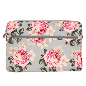 Wonder Sleeve Laptop 17 inches grey and roses - Image 3