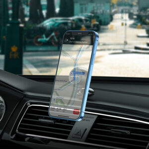 Borofone Car holder BH41 Triumphant magnetic, stick-on base black - Image 4