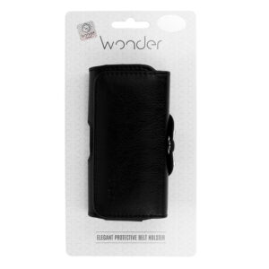 WONDER Pro Belt Holster (SIZE 10) skirtas Apple iPhone 5/Nokia 215 4G/225/5310 2020 black - Image 5