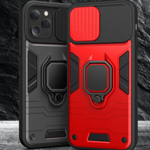 Ring Lens Dėklas for Xiaomi Redmi 10 Red - Image 2