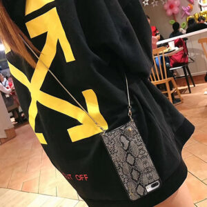 BAG - SNAKE Leather Dėklas - Apple iPhone XS MAX Gold - Image 8