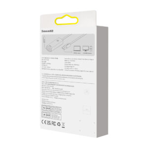 Baseus Adapter Lite Series - USB to RJ45 - 1000 Mbps (WKQX000102) white - Image 8