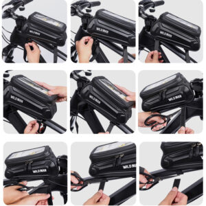 WILDMAN Bicycle bag SX3 waterproof 1L - Image 8