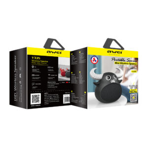 Awei Portable Bluetooth Speaker Y335 Mini TWS Beige - Image 5