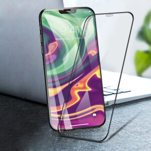 Apsauginis stiklas HARD CERAMIC for XIAOMI REDMI A1/A1 PLUS juodos spalvos - Image 9