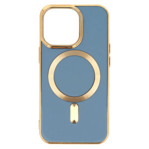 Beauty Magsafe Case for Iphone 13 Pro Max blue - Image 4