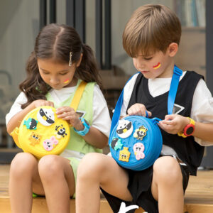 Kids handbag K36 yellow - Image 4