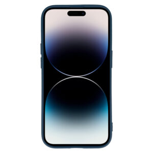 Vennus Silicone Heart Dėklas skirtas Apple iPhone 14 Pro design 1 navy - Image 3