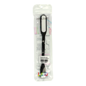 Mini LED Lamp Silicone USB juodos spalvos - Image 3