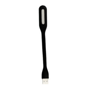 Mini LED Lamp Silicone USB juodos spalvos - Image 2