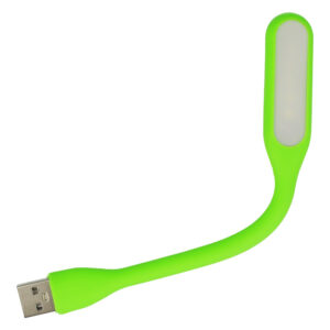 Mini LED Lamp Silicone USB Green - Image 3