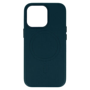 MagSafe Leather Dėklas Apple iPhone 13 Pro Navy - Image 5