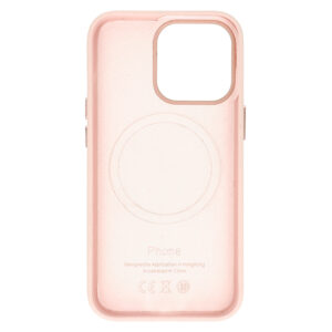 MagSafe Leather Dėklas Apple iPhone 14 Pro Light Pink - Image 6
