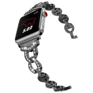 Bracelet loop skirtas Apple Watch 38/40/41 design 3 black - Image 2