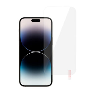 Apsauginis stiklas oranžinės spalvos skirtas Apple iPhone 14 PRO MAX - Image 2