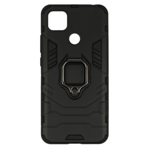 Ring Armor Dėklas for Xiaomi Redmi 10A juodos spalvos - Image 2