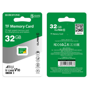Borofone Memory card MicroSD 32GB SDHC Class10 90MB/s - Image 3