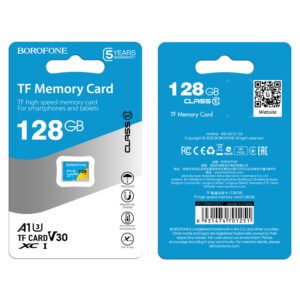 Borofone Memory card MicroSD 128GB SDXC U3 Class10 100MB/s - Image 4