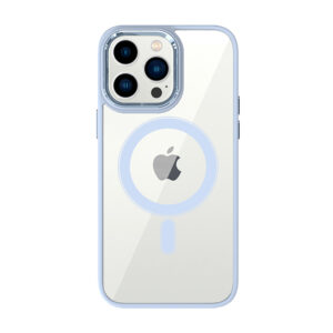 Tel Protect Magnetic Clear Dėklas skirtas Apple iPhone 13 Light blue - Image 2