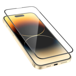 Borofone Tempered glass BF8 Diamond Armor Full Screen 5D Large Arc skirtas Apple iPhone 14 Pro - 10 pieces - Image 3