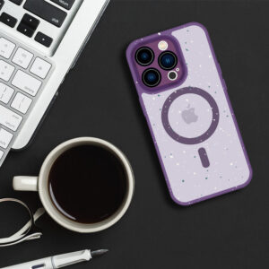 Tel Protect Magnetic Splash Frosted Dėklas skirtas Apple iPhone 11 Pro Purple - Image 5