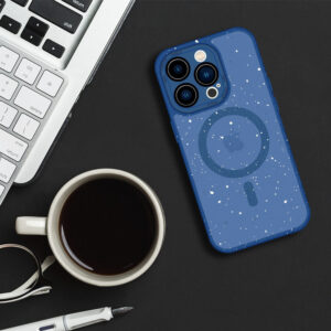 Tel Protect Magnetic Splash Frosted Dėklas skirtas Apple iPhone 14 Pro Navy - Image 5