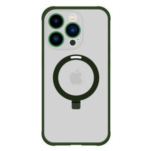 Tel Protect Magical Magsafe Stand Dėklas skirtas Apple iPhone 12 Pro Max green - Image 3