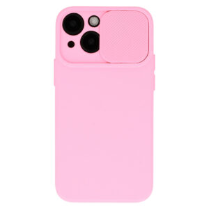 Camshield Soft skirtas Apple iPhone 15 Light pink - Image 2