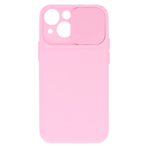 Camshield Soft skirtas Apple iPhone 15 Light pink - Image 4