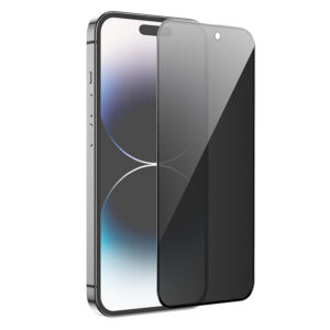 Borofone Tempered glass BF7 Diamond Armor Full Screen Anti-spy skirtas Apple iPhone 15 Pro - 10 pieces - Image 2