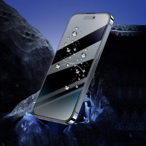 Borofone Tempered glass BF7 Diamond Armor Full Screen Anti-spy skirtas Apple iPhone 15 Pro - 10 pieces - Image 8