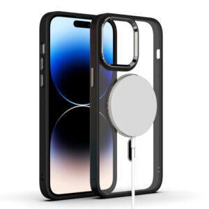 Tel Protect Magnetic Clear Dėklas skirtas Apple iPhone 15 Pro Max Cherry - Image 4