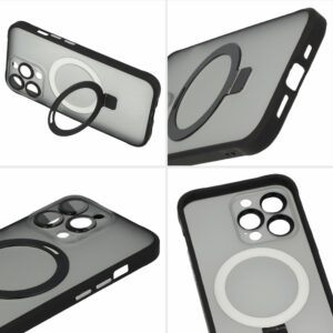 Tel Protect Magical Magsafe Stand Dėklas skirtas Apple iPhone 15 Plus black - Image 6