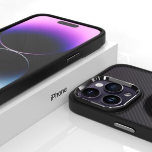 Tel Protect Magnetic Carbon Dėklas skirtas Apple iPhone 15 Pro juodos spalvos - Image 8